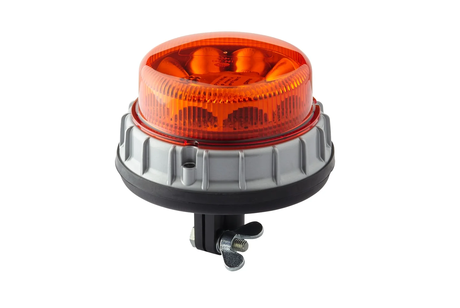 HELLA - 2XD 011 557-901 - LED-Strobe-type Beacon, K-LED 2.0 R, 12/24V, yellow (amber)