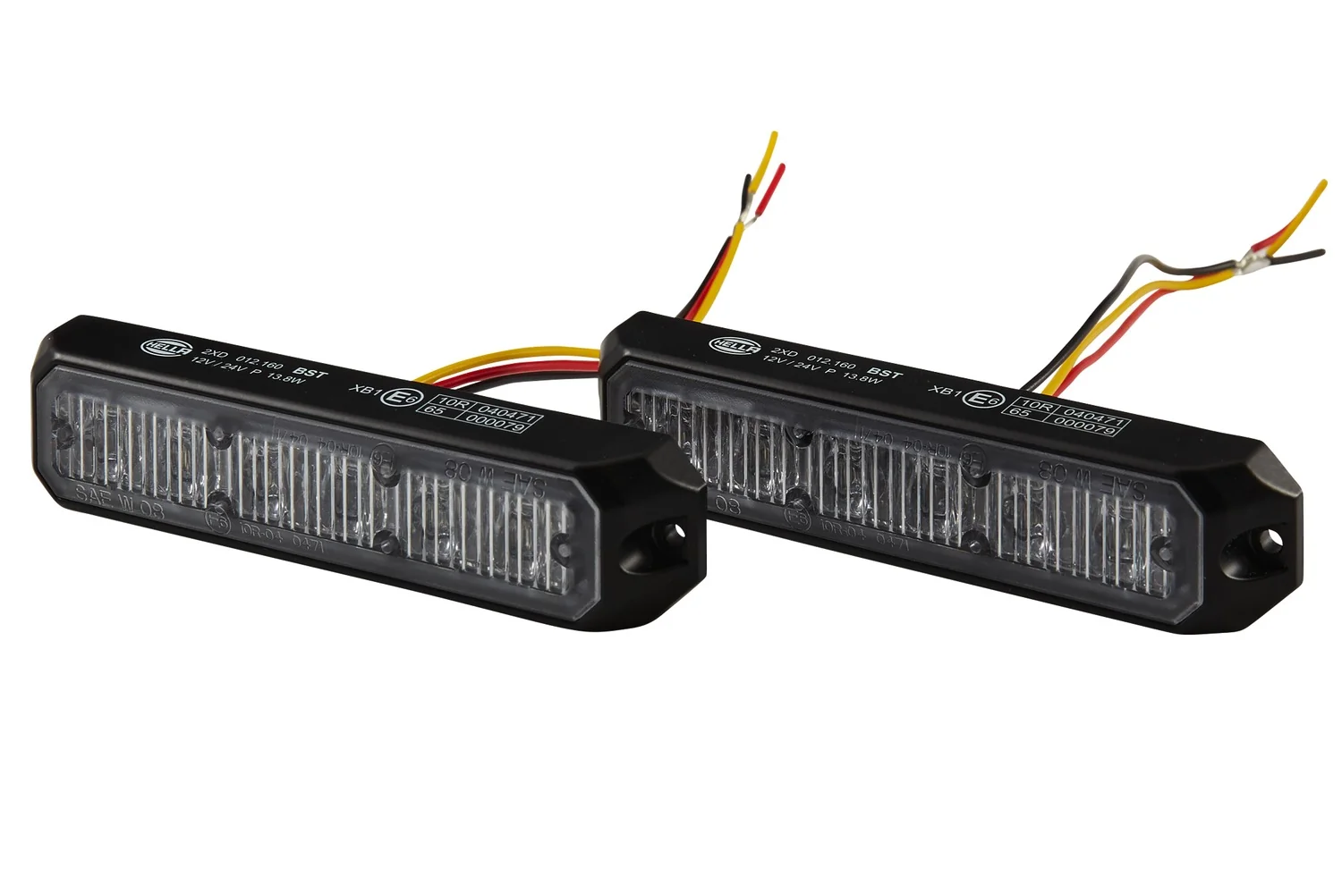 HELLA - 2XD 012 160-801 - LED-Strobe-type Beacon, BST, 12/24V, Blue