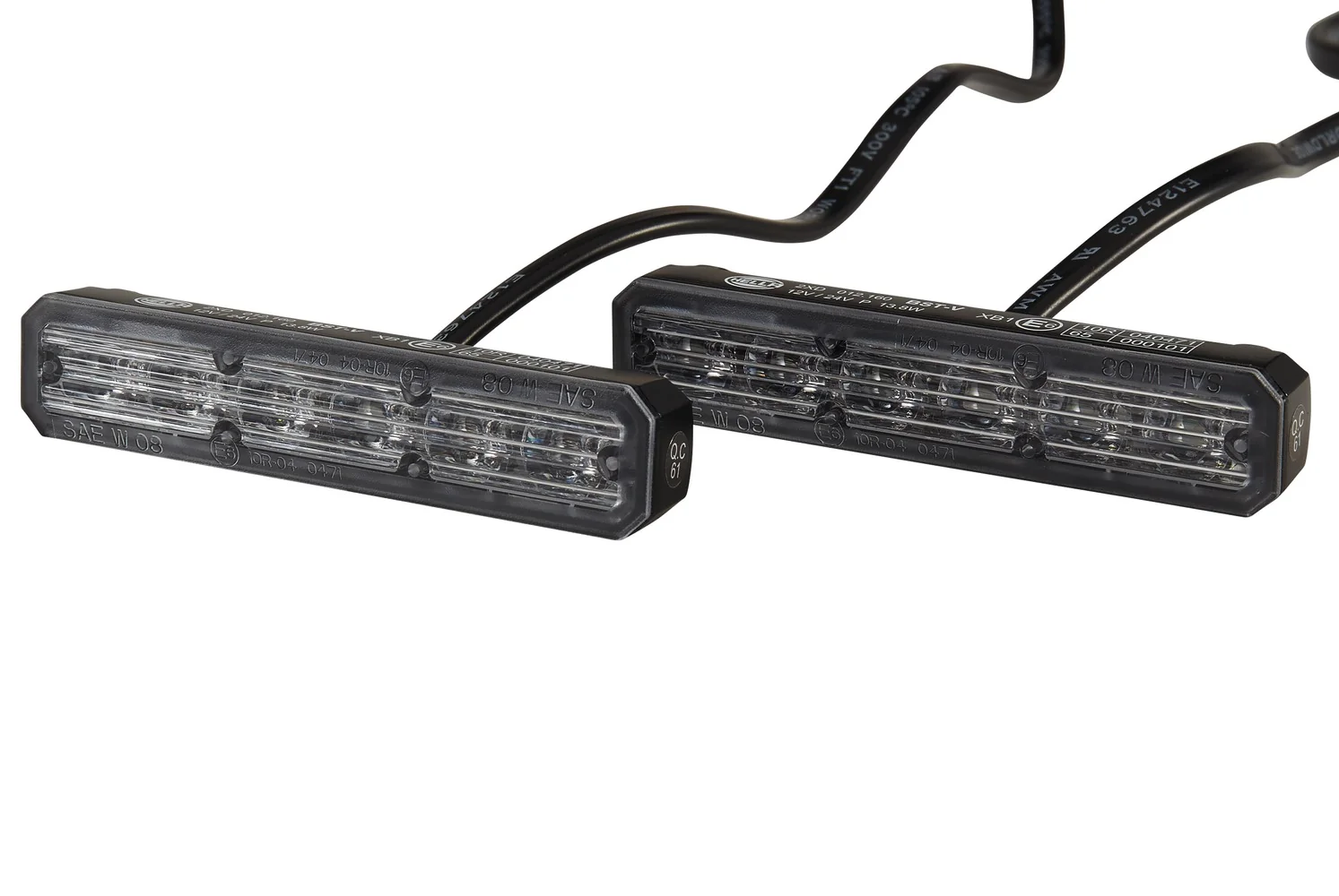HELLA - 2XD 012 160-911 - LED-Strobe-type Beacon, BST, 12/24V, Blue