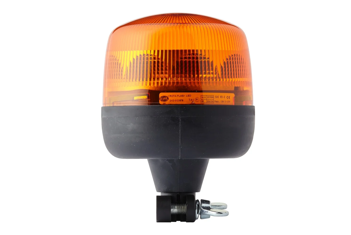 HELLA - 2XD 012 878-011 - LED-Strobe-type Beacon, RotaLED, 12/24V, yellow (amber)