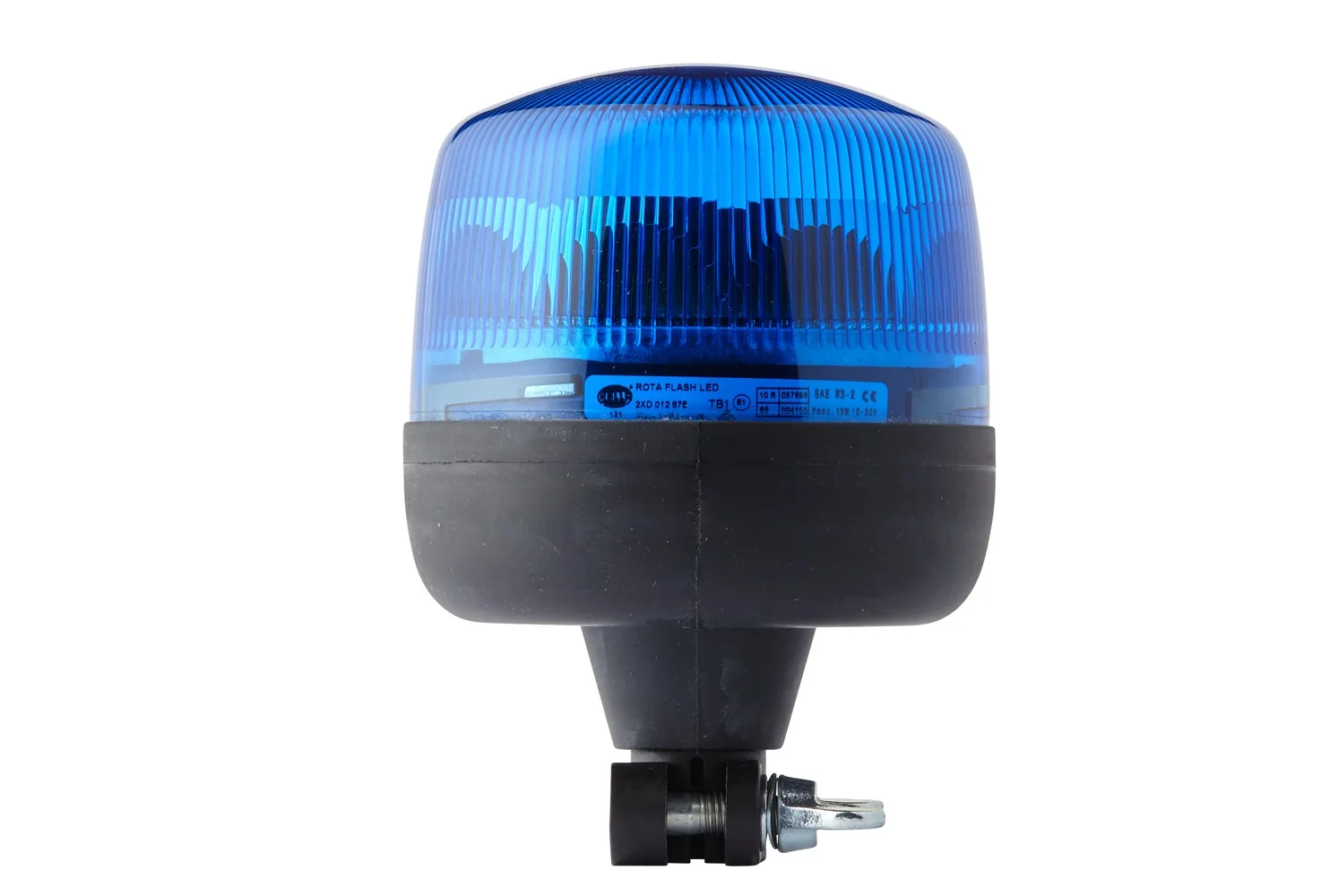 HELLA - 2XD 012 878-111 - LED-Strobe-type Beacon, RotaLED, 12/24V, Blue