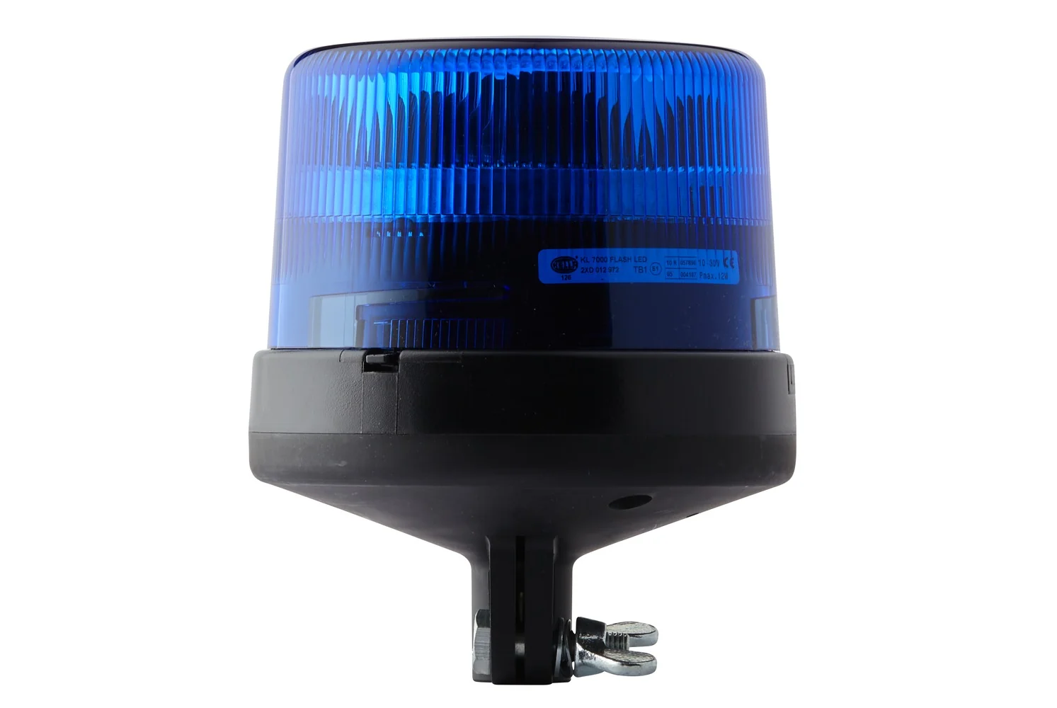 HELLA - 2XD 012 972-111 - LED-Strobe-type Beacon, KL 7000, 12/24V, Blue