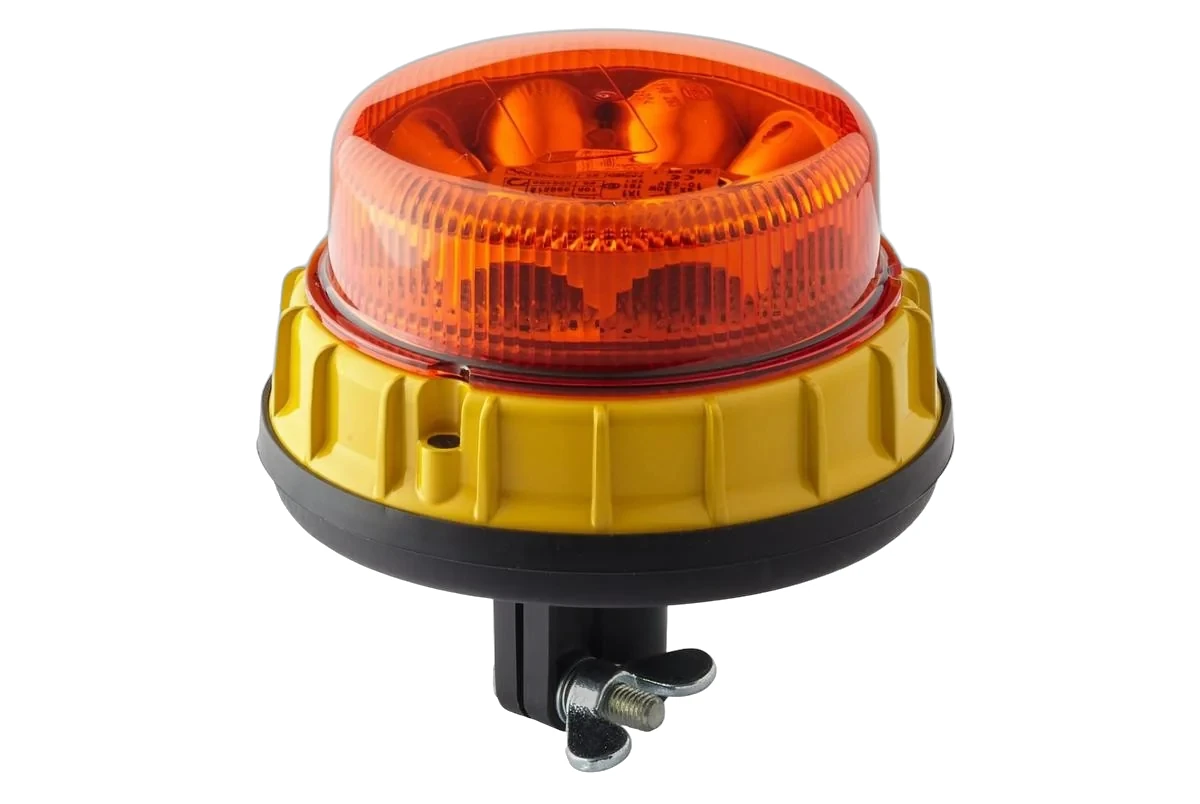 HELLA - 2XD 013 979-311 - LED-Strobe-type Beacon, RotaLED Compact, 12/24V, yellow (amber)