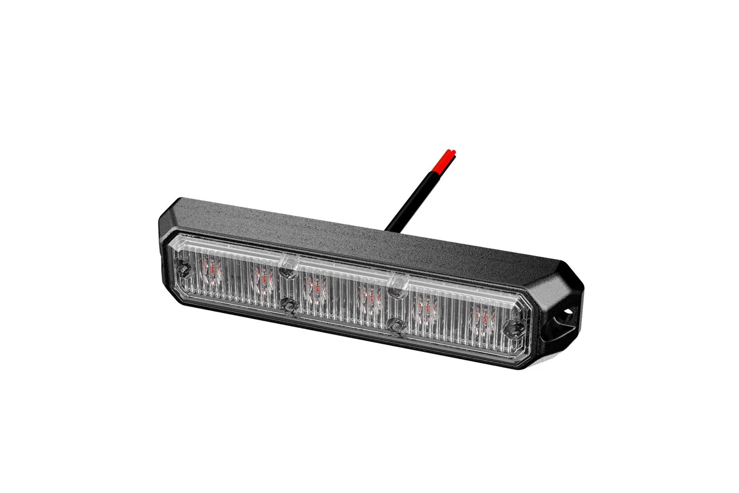 HELLA - 2XD 018 160-301 - LED-Strobe-type Beacon, BST 2.0, 12/24V, red