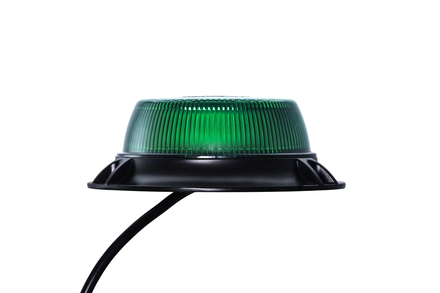 HELLA - 2XD 357 980-101 - LED-Strobe-type Beacon, Slim, 12/24V, Green