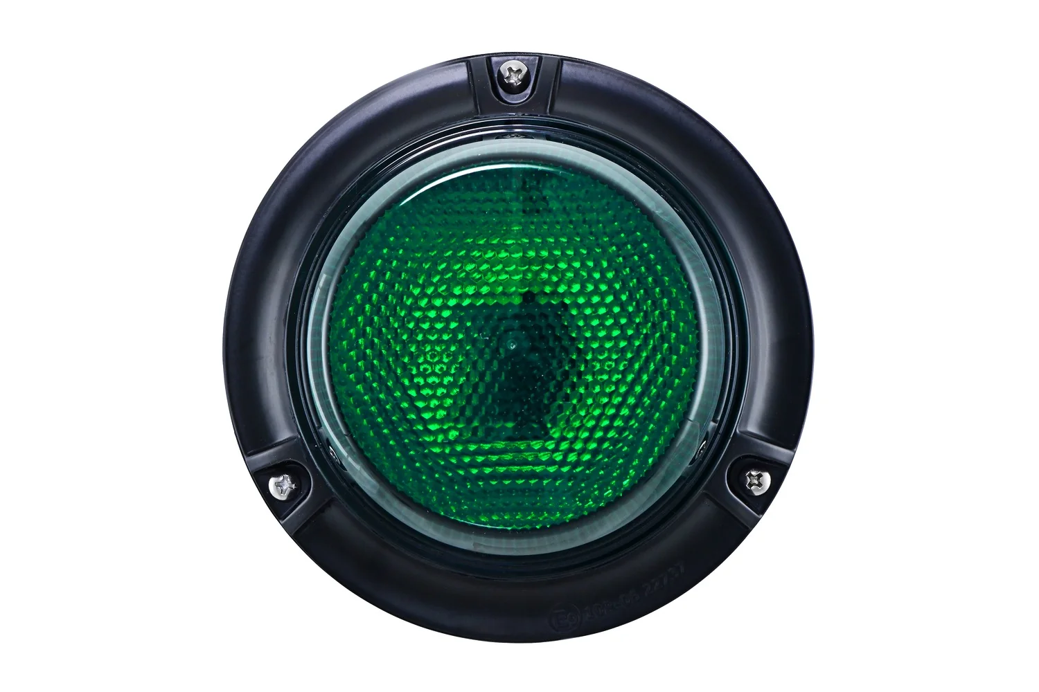 HELLA - 2XD 357 980-111 - LED-Strobe-type Beacon, Slim, 12/24V, Green