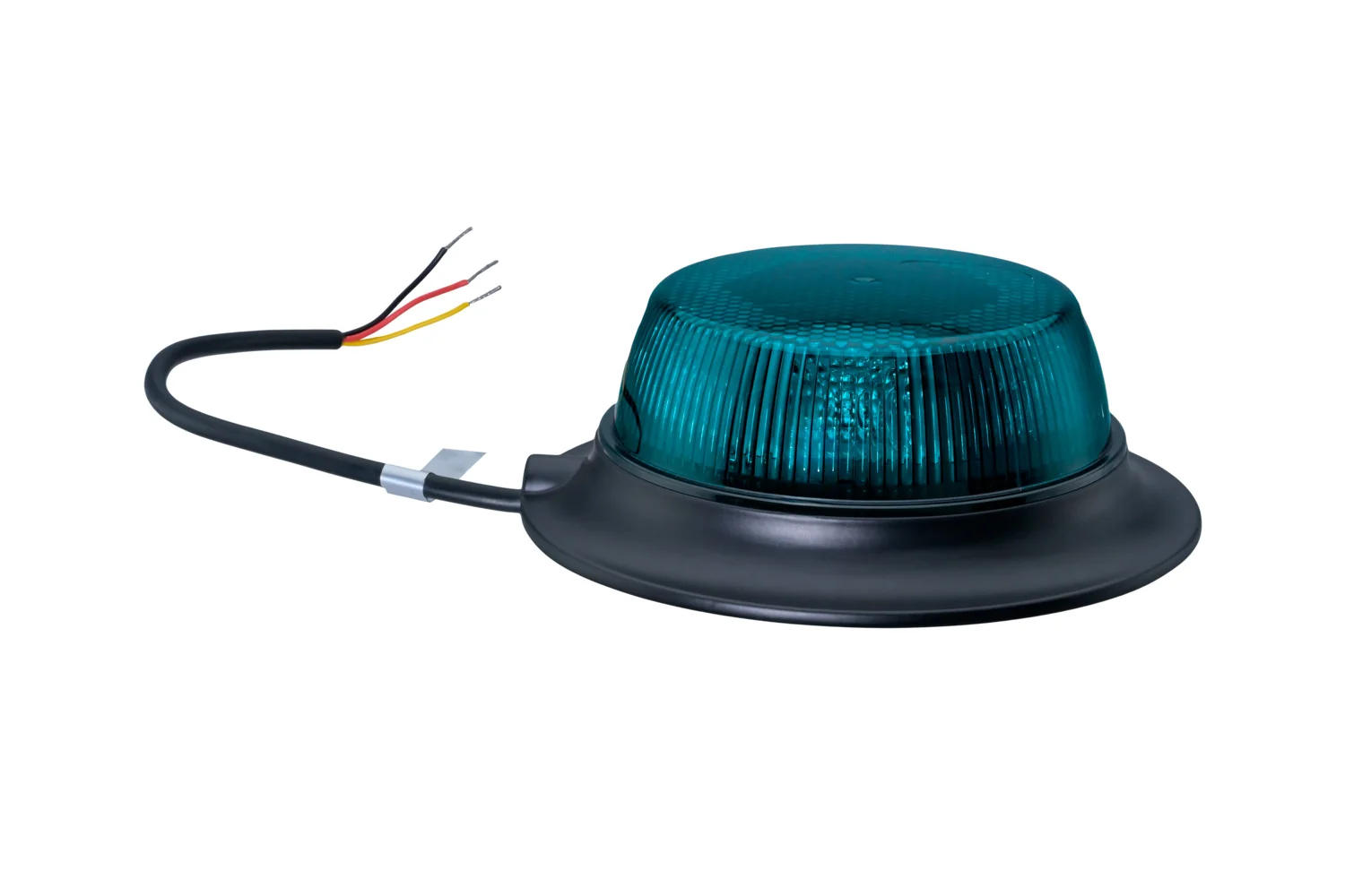 HELLA - 2XD 357 980-131 - LED-Strobe-type Beacon, Slim, 12/24V, green