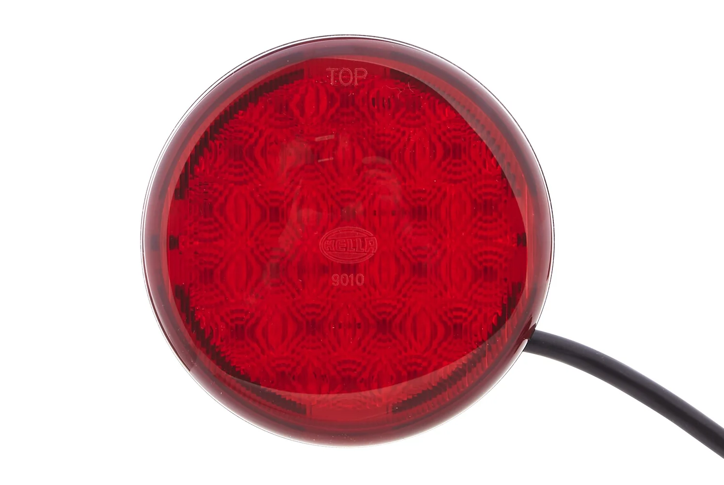 HELLA - 2XD 959 010-021 - LED-Warning Light, Multi F 83mm, 12/24V, Red