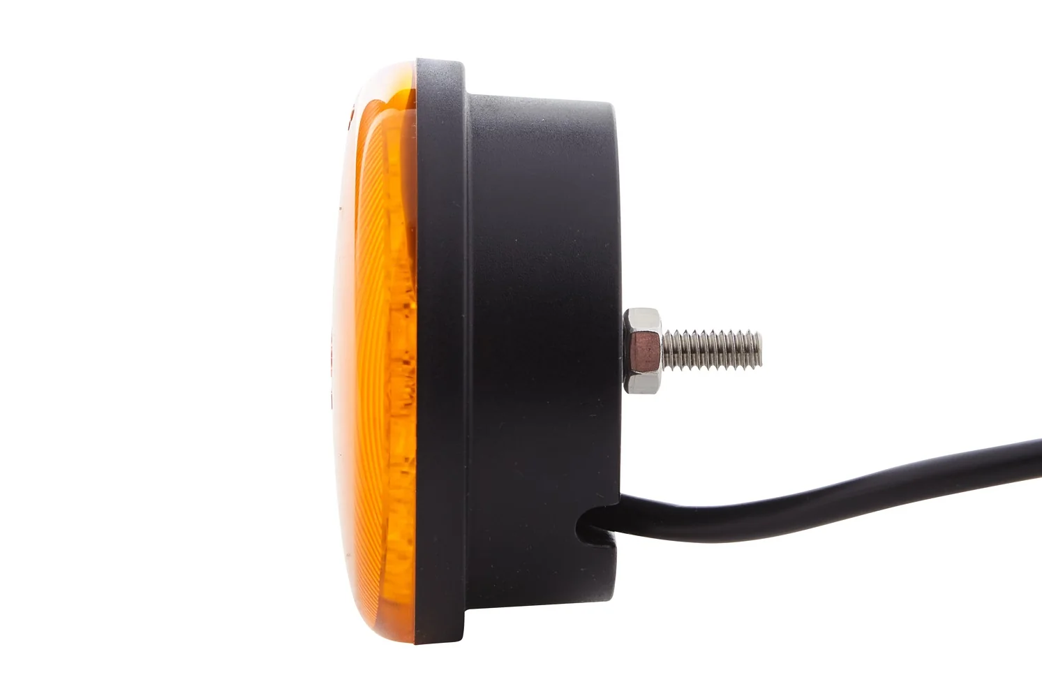 HELLA - 2XD 959 011-021 - LED-Warning Light, Multi F 83mm, 12/24V, yellow (amber)