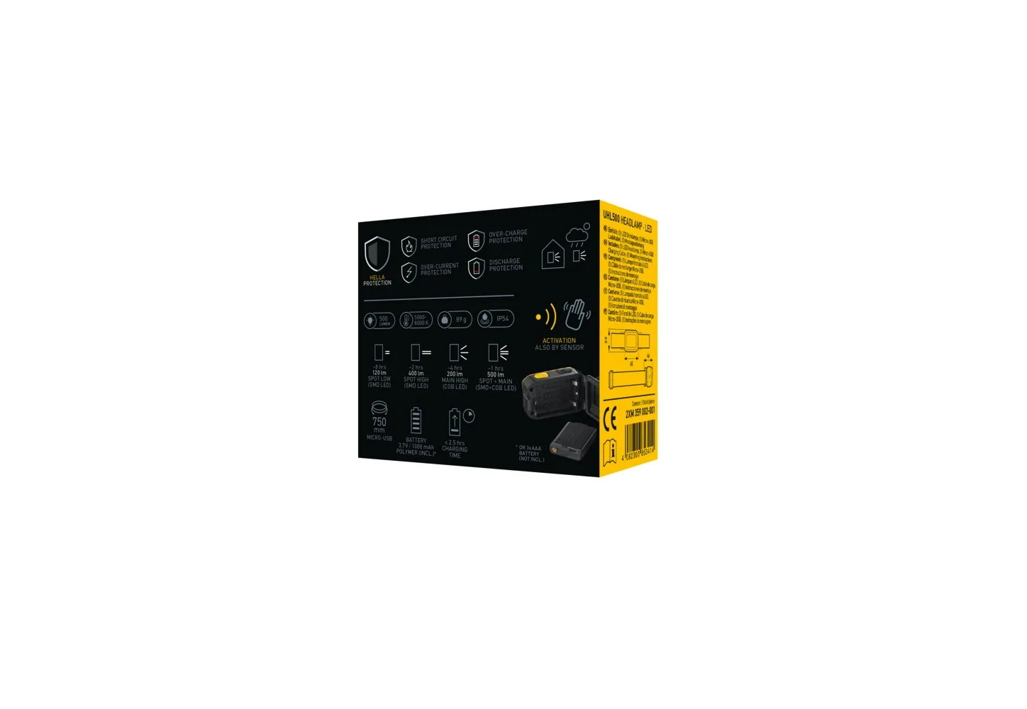 HELLA - 2XM 359 002-001 - LED-Hand lamp UHL500