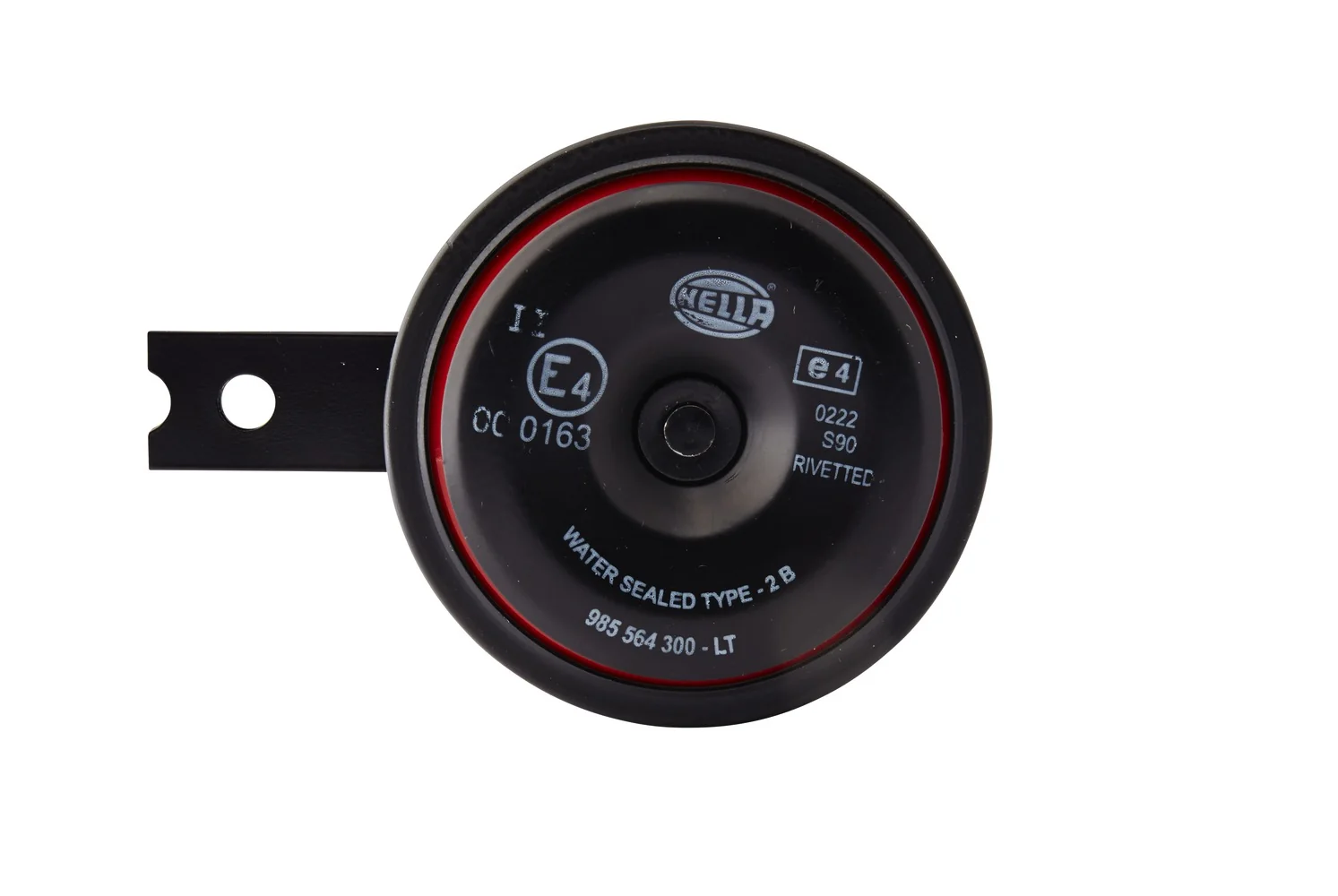 HELLA - 3AL 922 000-951 - Signal Horn, HELLA STYLE HORN S90, 12V, 111dB(A), High Tone, Quantity: 1