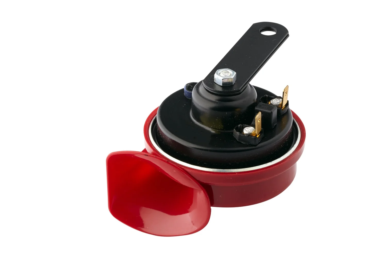 HELLA - 3FG 007 424-001 - Trumpet Horn, HELLA STYLE HORN TE24, 12V, 110dB(A), High Tone, Quantity: 1