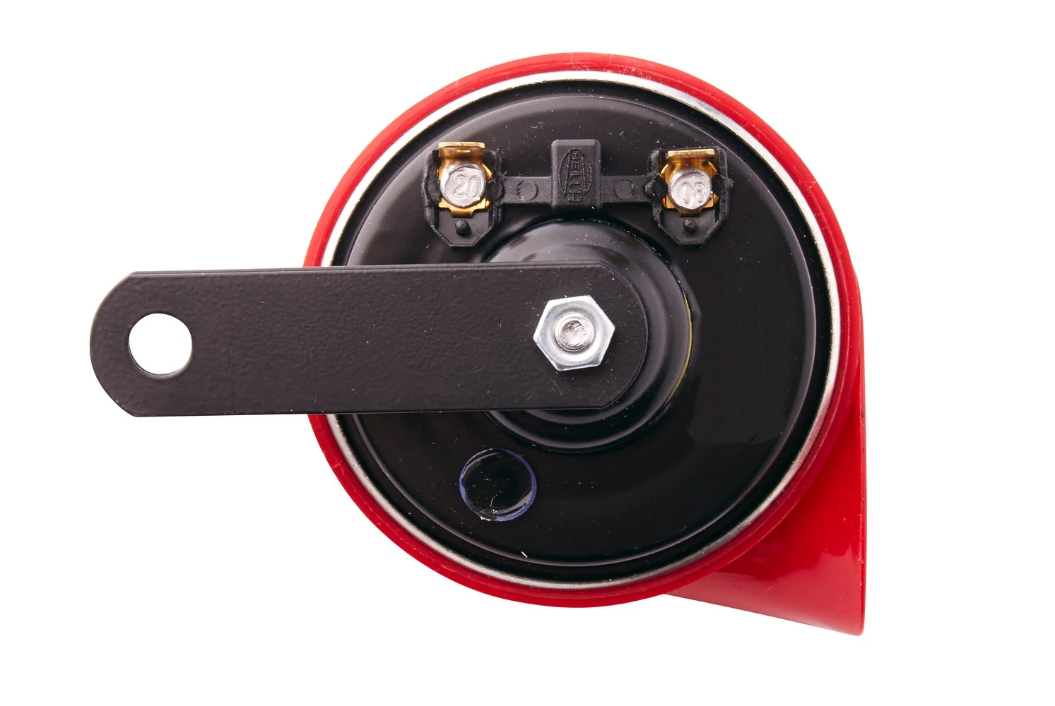 HELLA - 3FG 007 424-001 - Trumpet Horn, HELLA STYLE HORN TE24, 12V, 110dB(A), High Tone, Quantity: 1