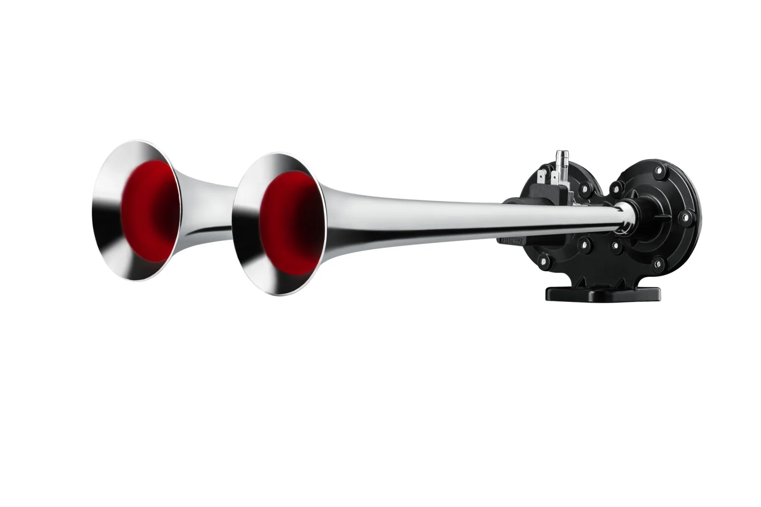 HELLA - 3PB 013 410-051 - Trumpet Horn CA32, 12V, 115dB(A), Low Tone/High Tone, Quantity: 1
