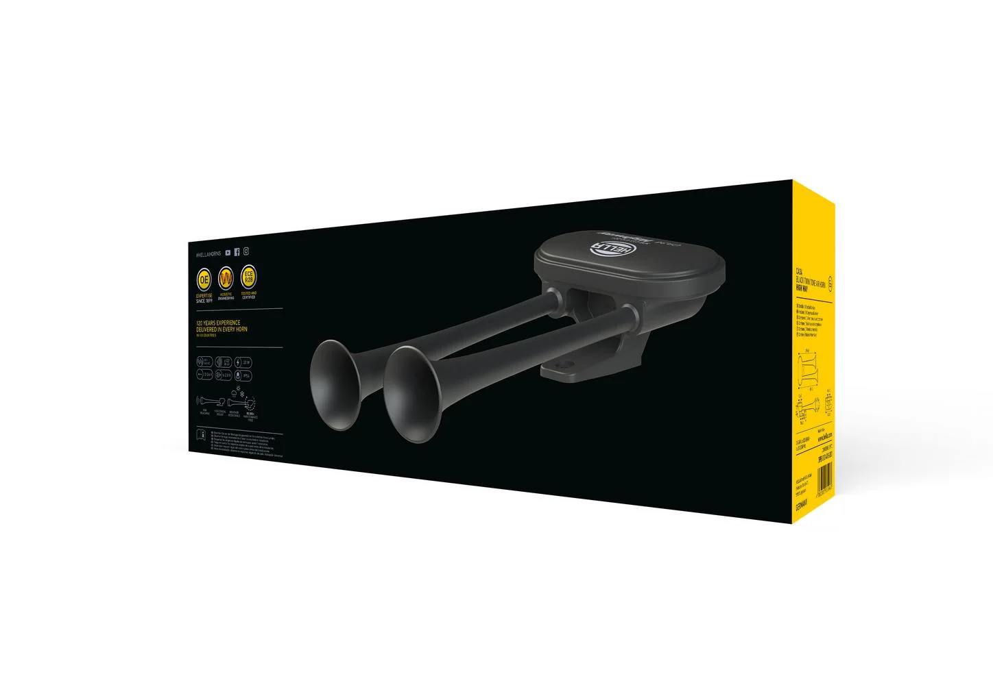 HELLA - 3PB 013 410-201 - Signal Horn