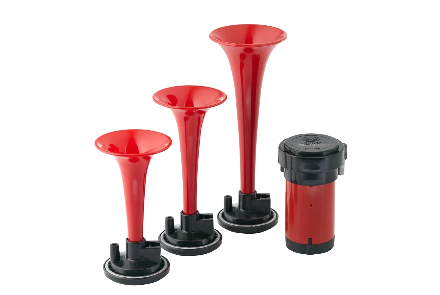 HELLA - 3PD 003 001-671 - Trumpet Horn, 12V, 118dB(A)
