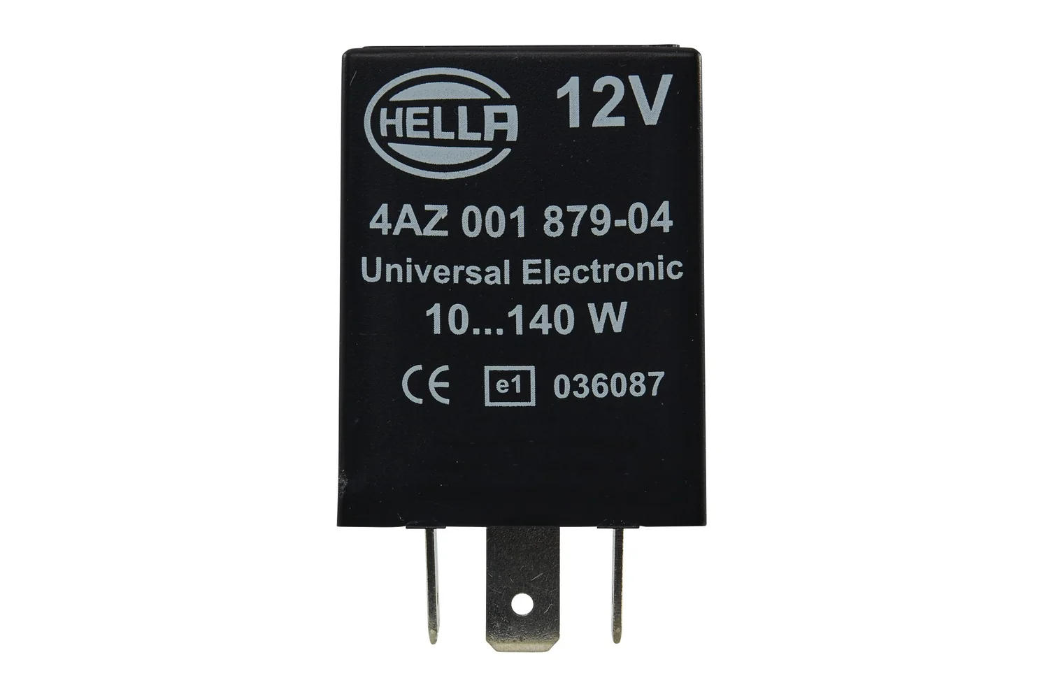HELLA - 4AZ 001 879-041 - Flasher Unit, 12V, 3-pin connector
