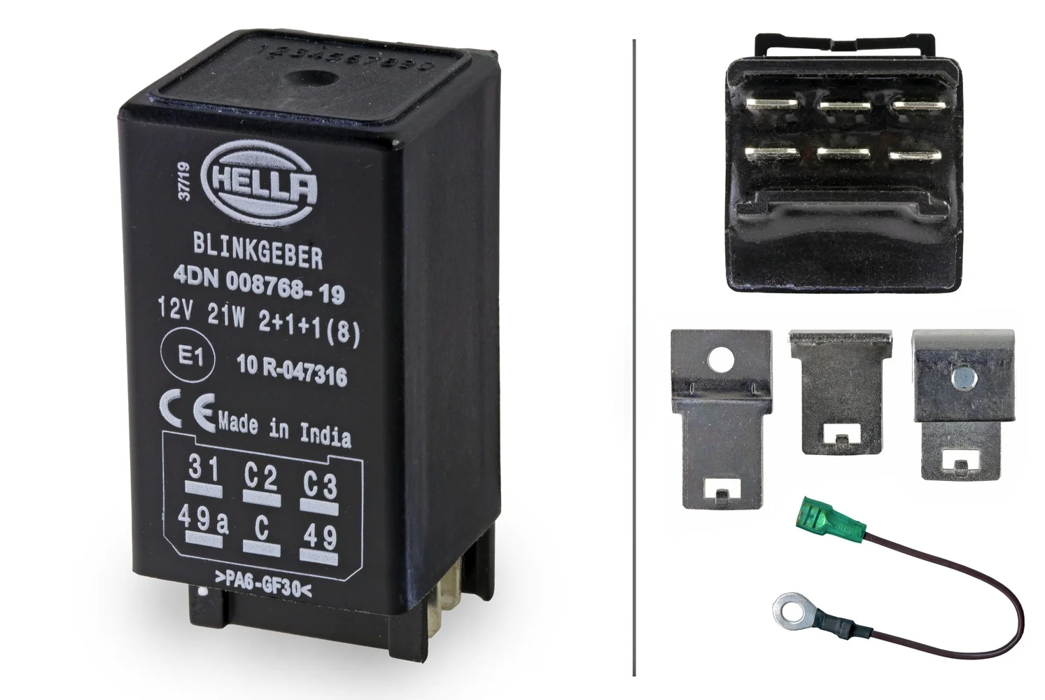 HELLA - 4DN 008 768-191 - Flasher Unit