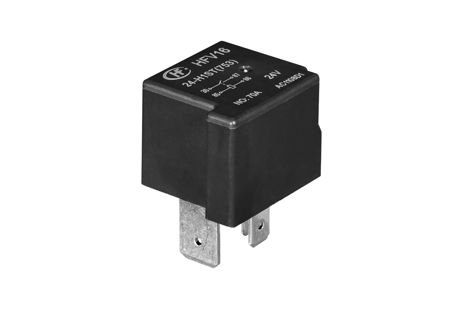 HELLA - 4RA 003 437-221 - Relay, main current, 24V, 4-pin connector