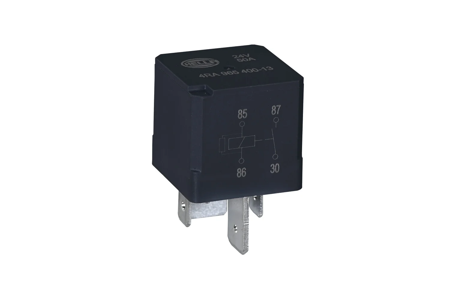 HELLA - 4RA 965 400-131 - Relay, main current, 24V, 4-pin connector