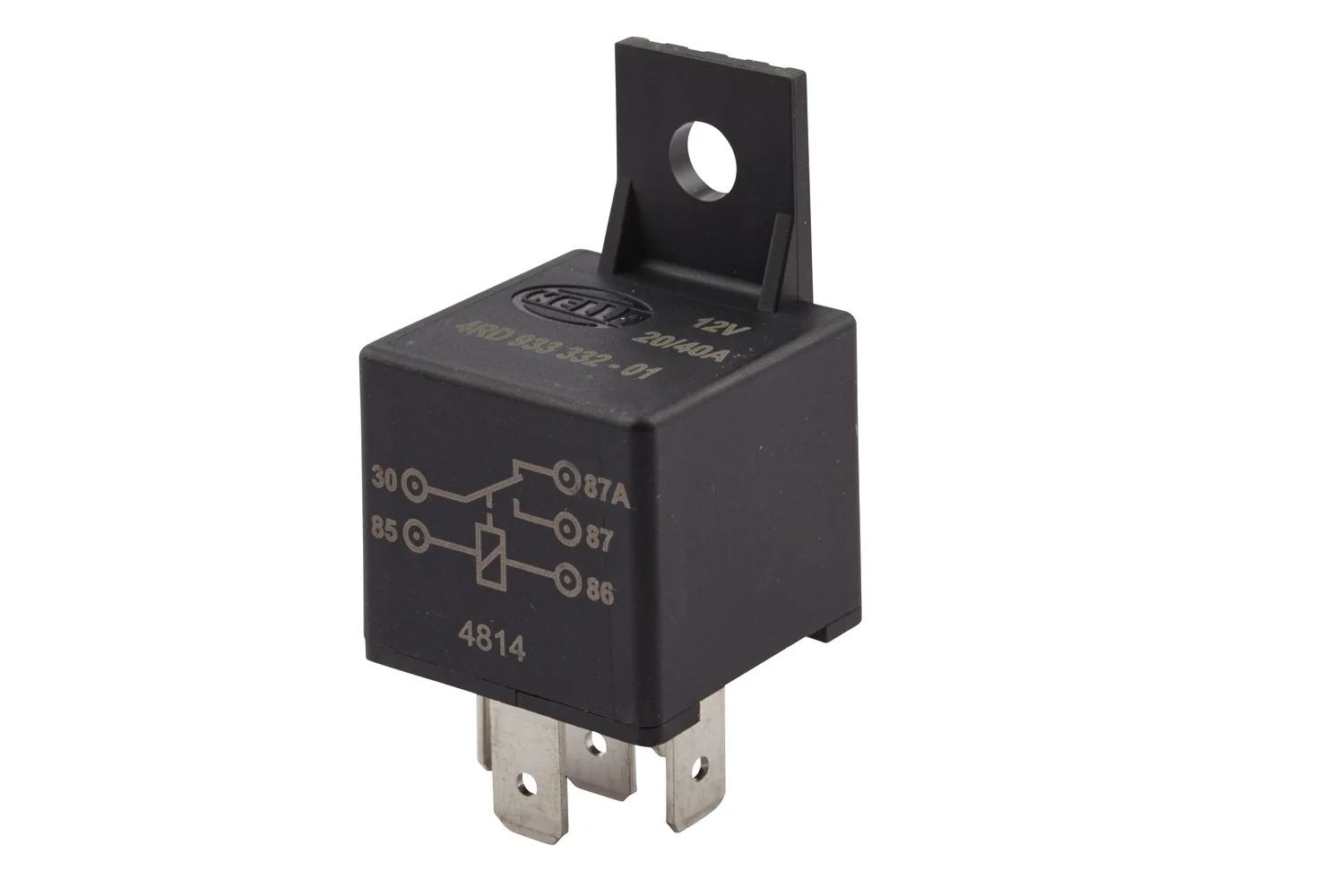 HELLA - 4RD 933 332-011 - Relay, main current, 12V, 5-pin connector