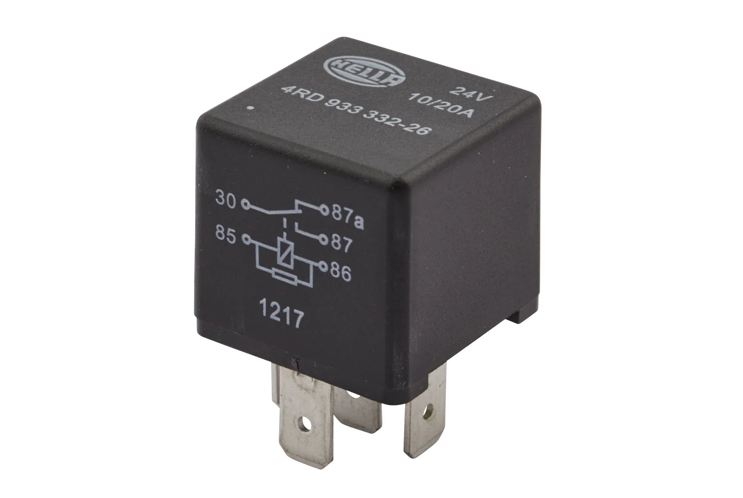 HELLA - 4RD 933 332-261 - Relay, main current, 24V, 5-pin connector