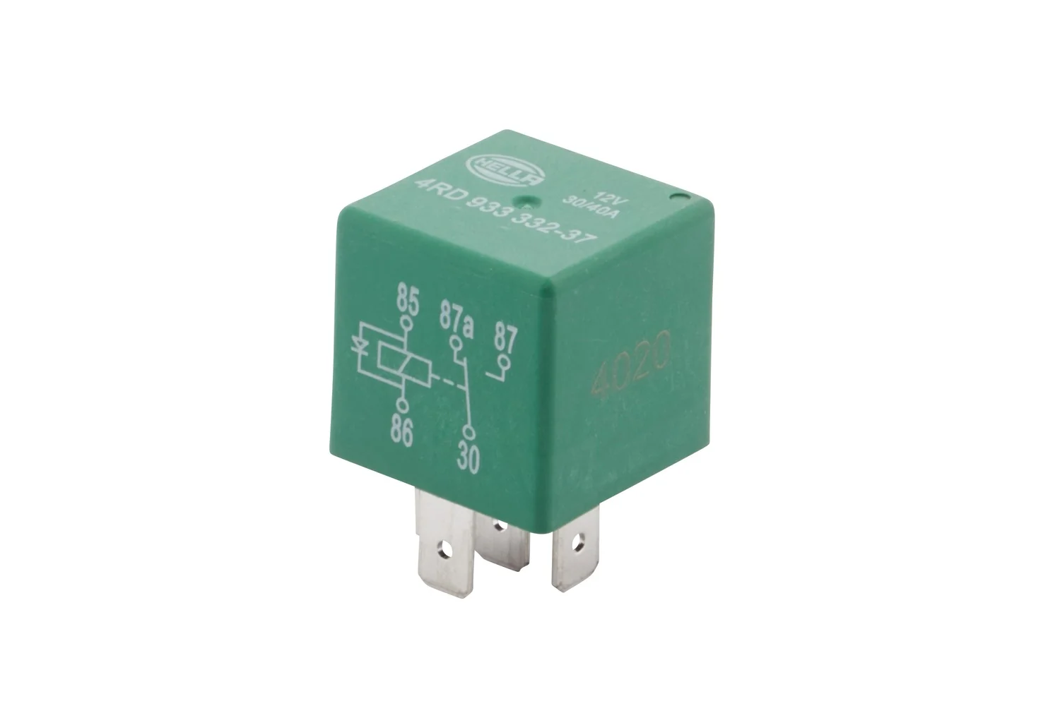 HELLA - 4RD 933 332-371 - Relay, main current, 12V, 5-pin connector
