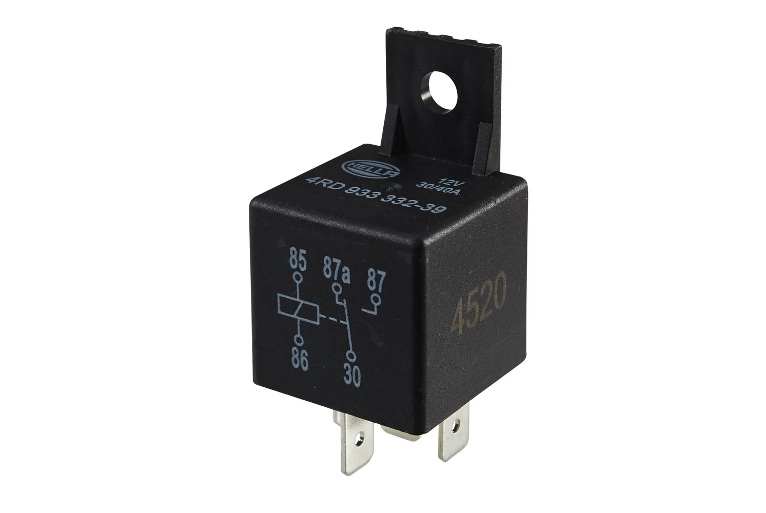 HELLA - 4RD 933 332-391 - Relay, main current, 12V, 5-pin connector
