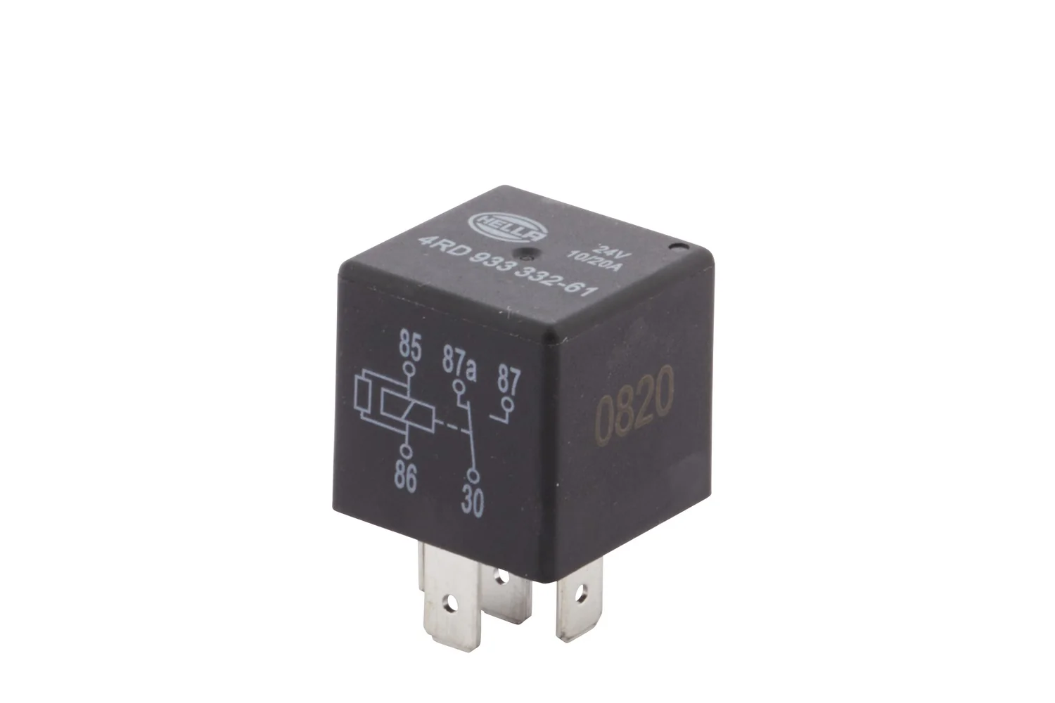HELLA - 4RD 933 332-611 - Relay, main current, 24V, 5-pin connector