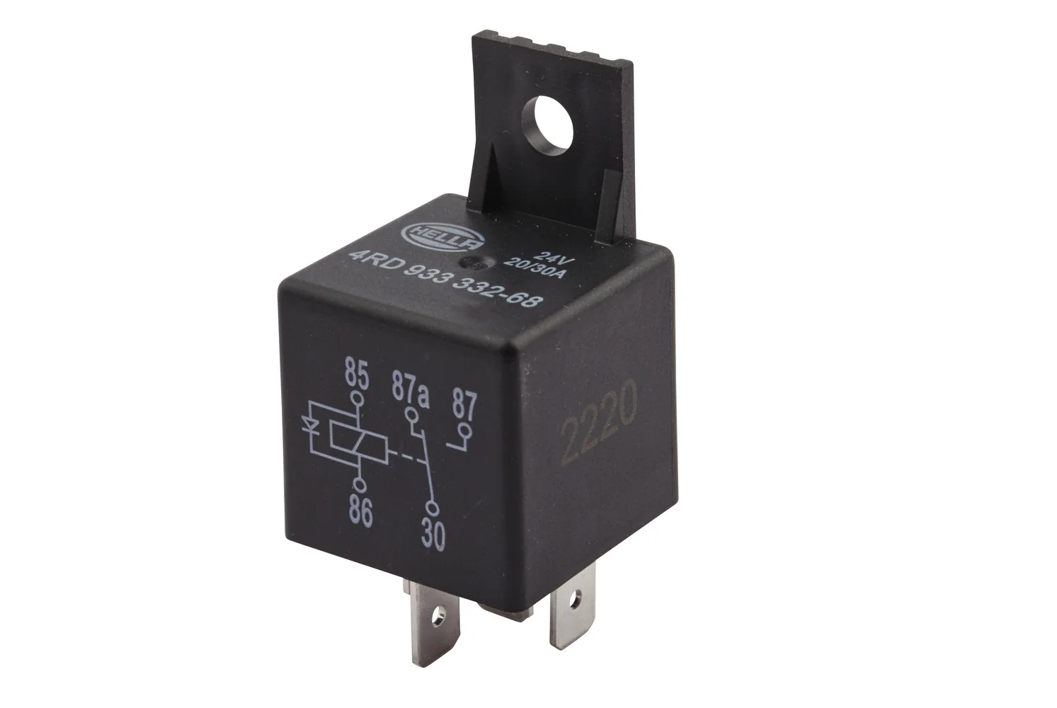 HELLA - 4RD 933 332-681 - Relay, main current, 24V, 5-pin connector