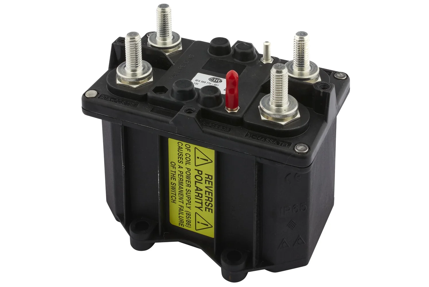 HELLA - 6EK 008 776-001 - Main Switch, battery, 12V, 2-pin connector