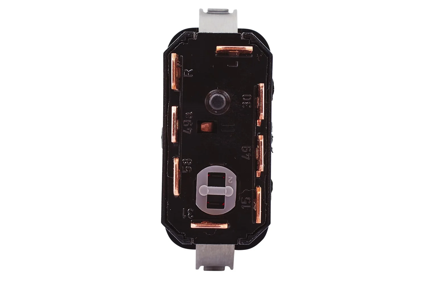 HELLA - 6HH 004 175-021 - Hazard Warning Light Switch, 24V, Number of connectors: 8