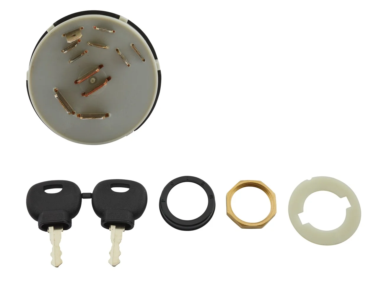 HELLA - 6JB 003 959-031 - Ignition Switch, Rotary Operation, 12/24V, 10-pin connector