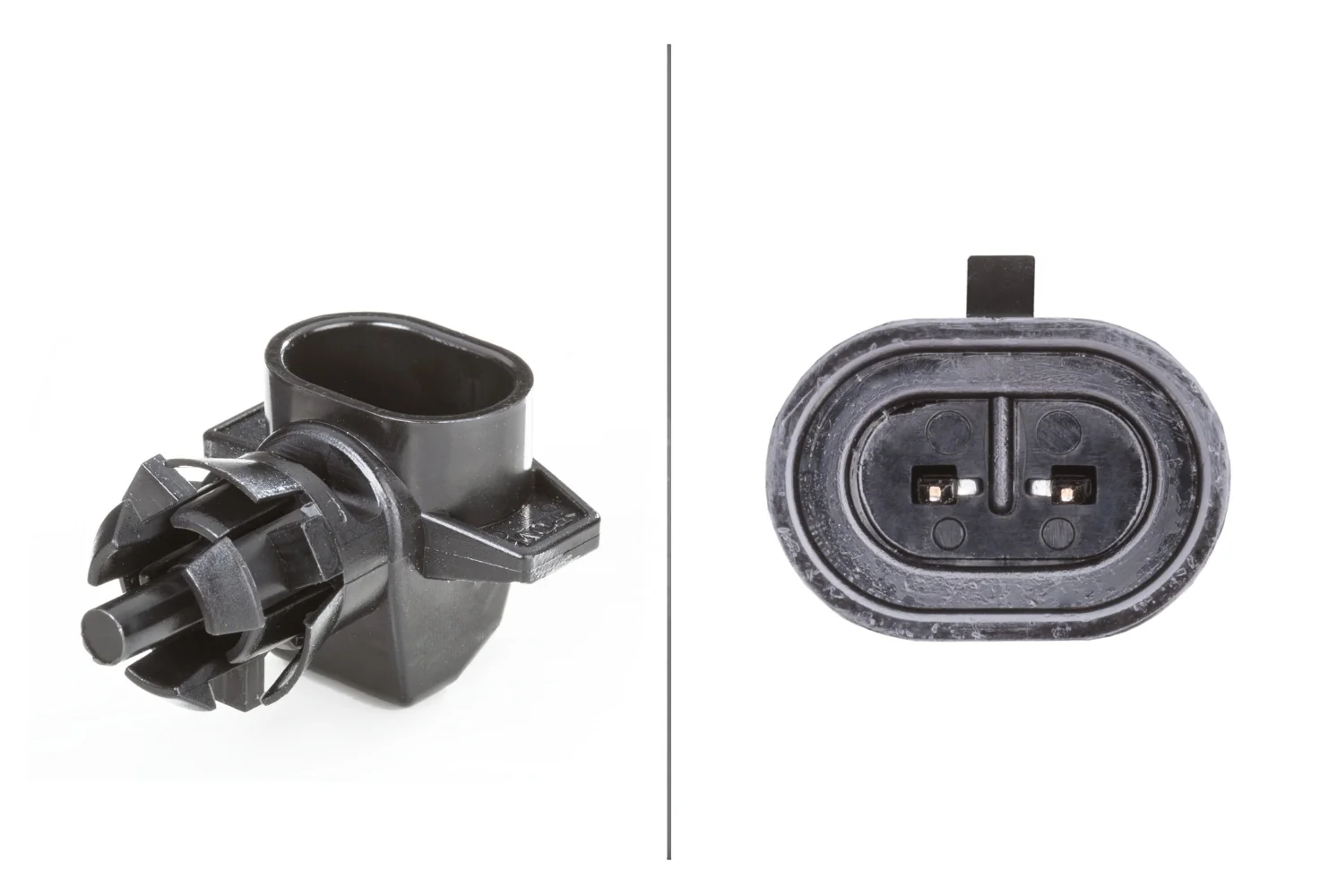 HELLA - 6PT 009 104-011 - Sensor, exterior temperature, 12V, 2-pin connector