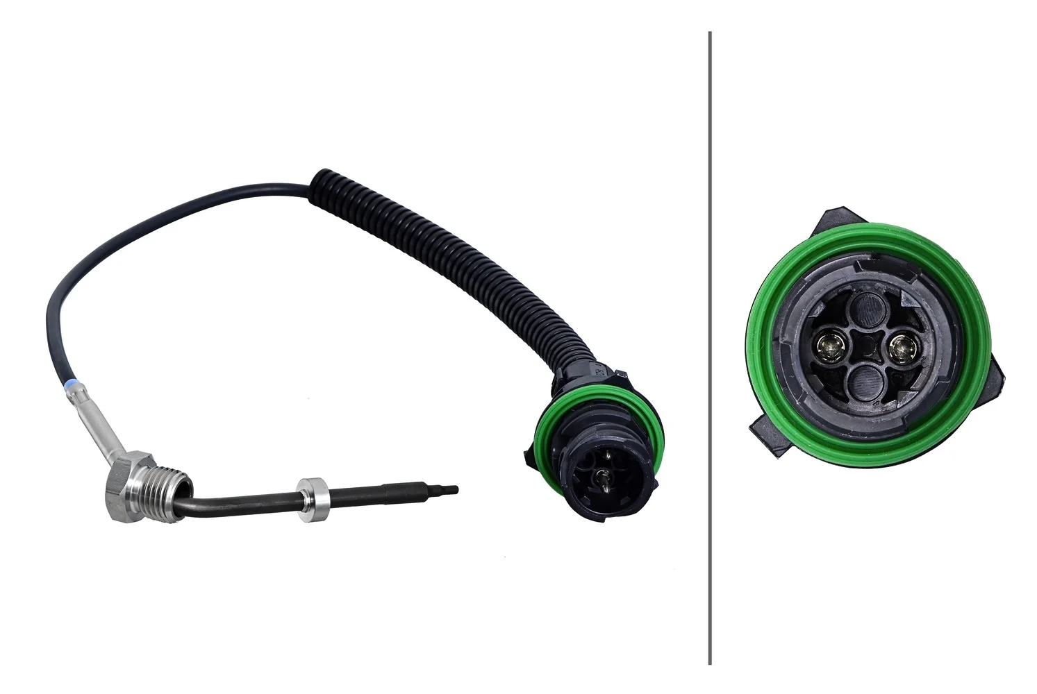 HELLA - 6PT 358 181-941 - Sensor, exhaust gas temperature, 2-pin connector