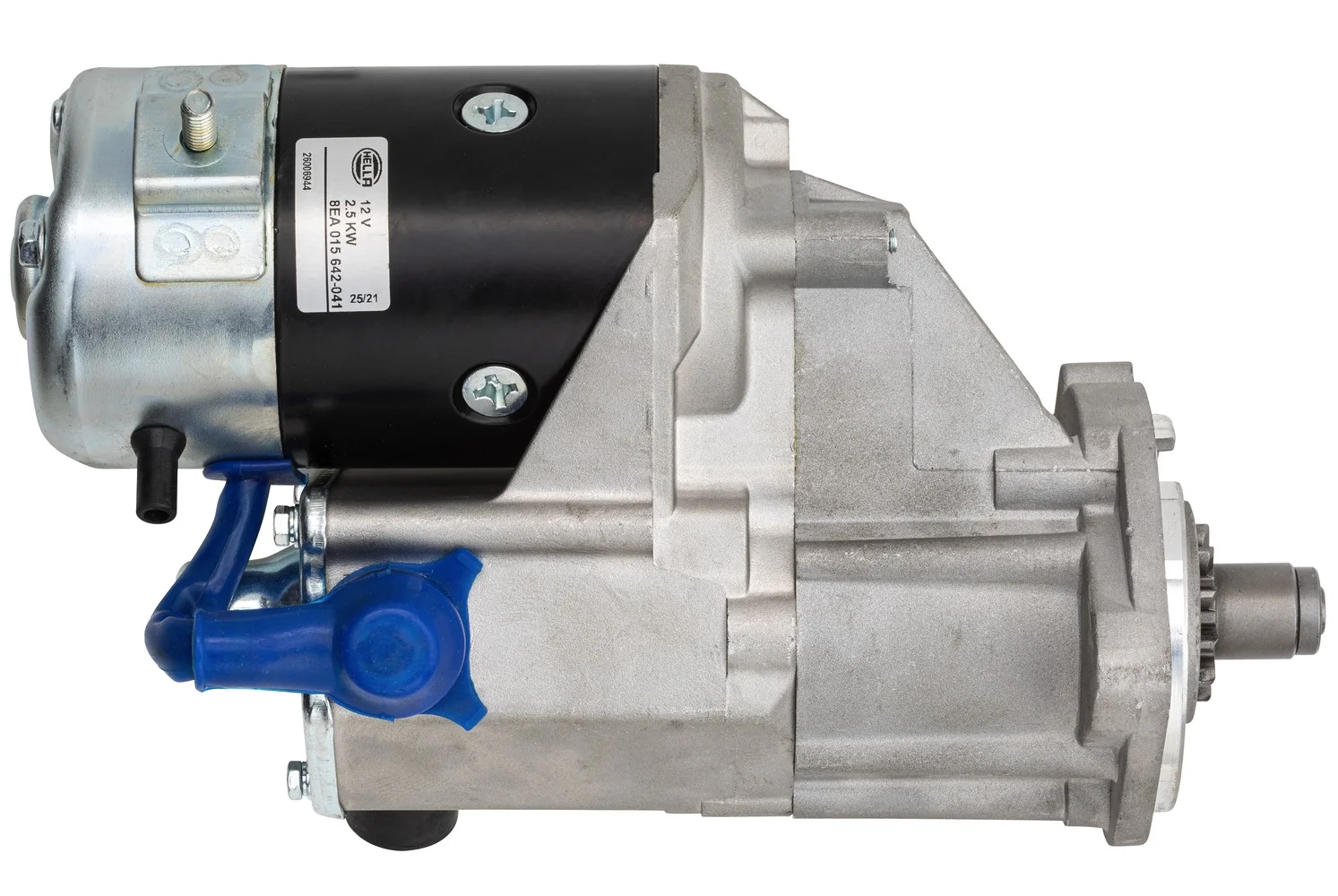 HELLA - 8EA 015 642-041 - Starter, 12V, 2.5kW