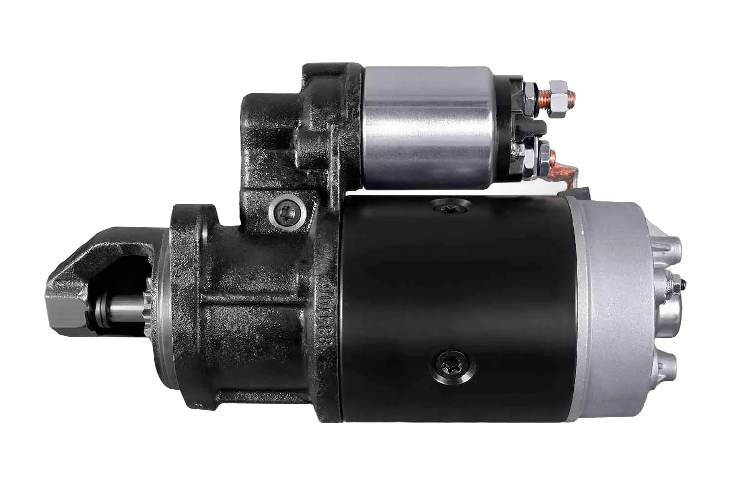 HELLA - 8EA 015 642-261 - Starter, 12V, 2.7kW, for e.g. Hatz