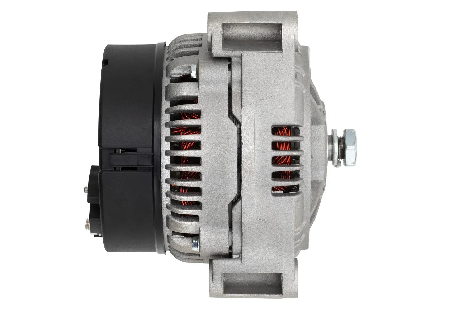 HELLA - 8EL 015 643-001 - Alternator, 12V, 120A, for e.g. JOHN DEERE Series 6010 6310, 6310SE