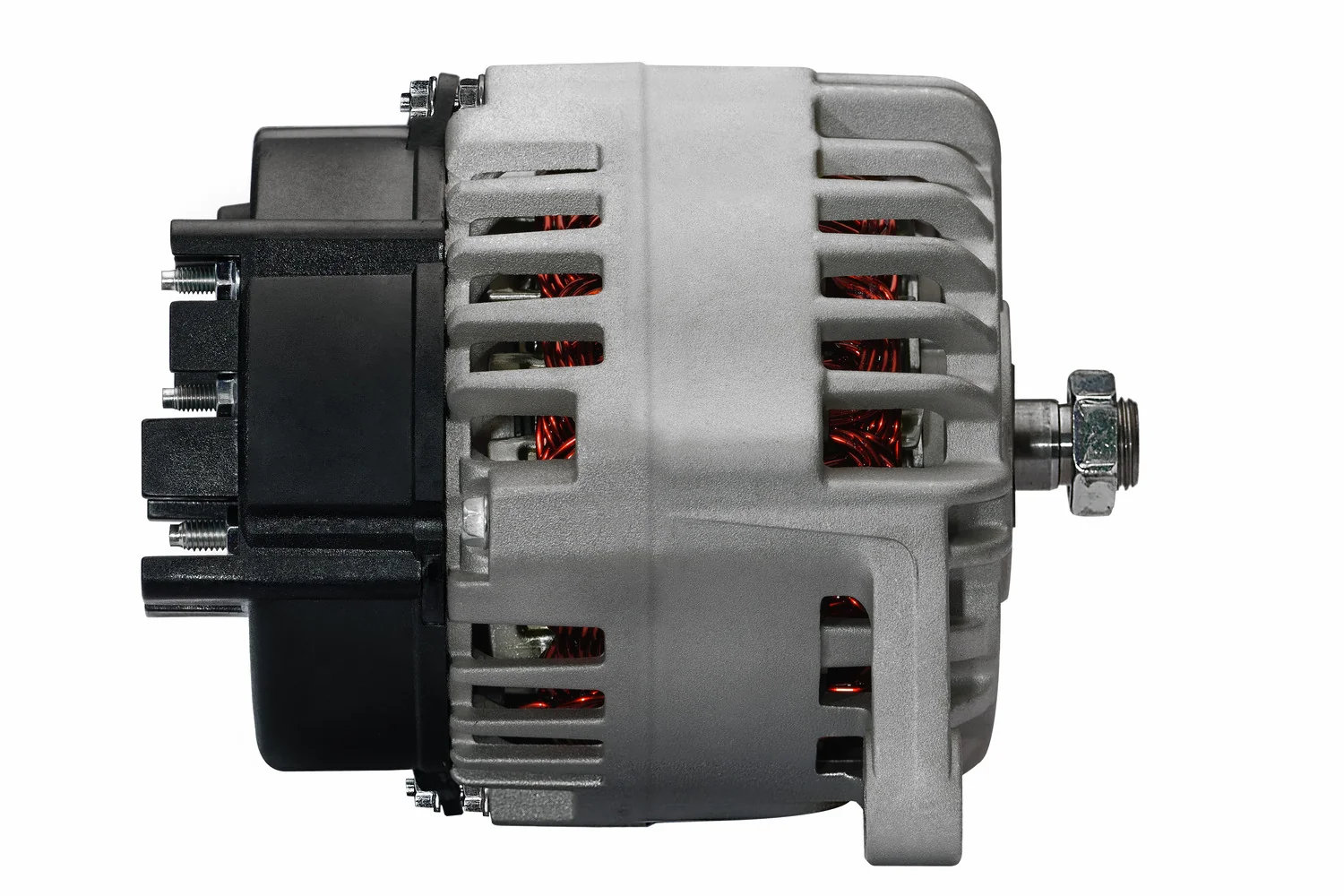 HELLA - 8EL 015 643-041 - Alternator, 12V, 65A, for e.g. Caterpillar / Valtra