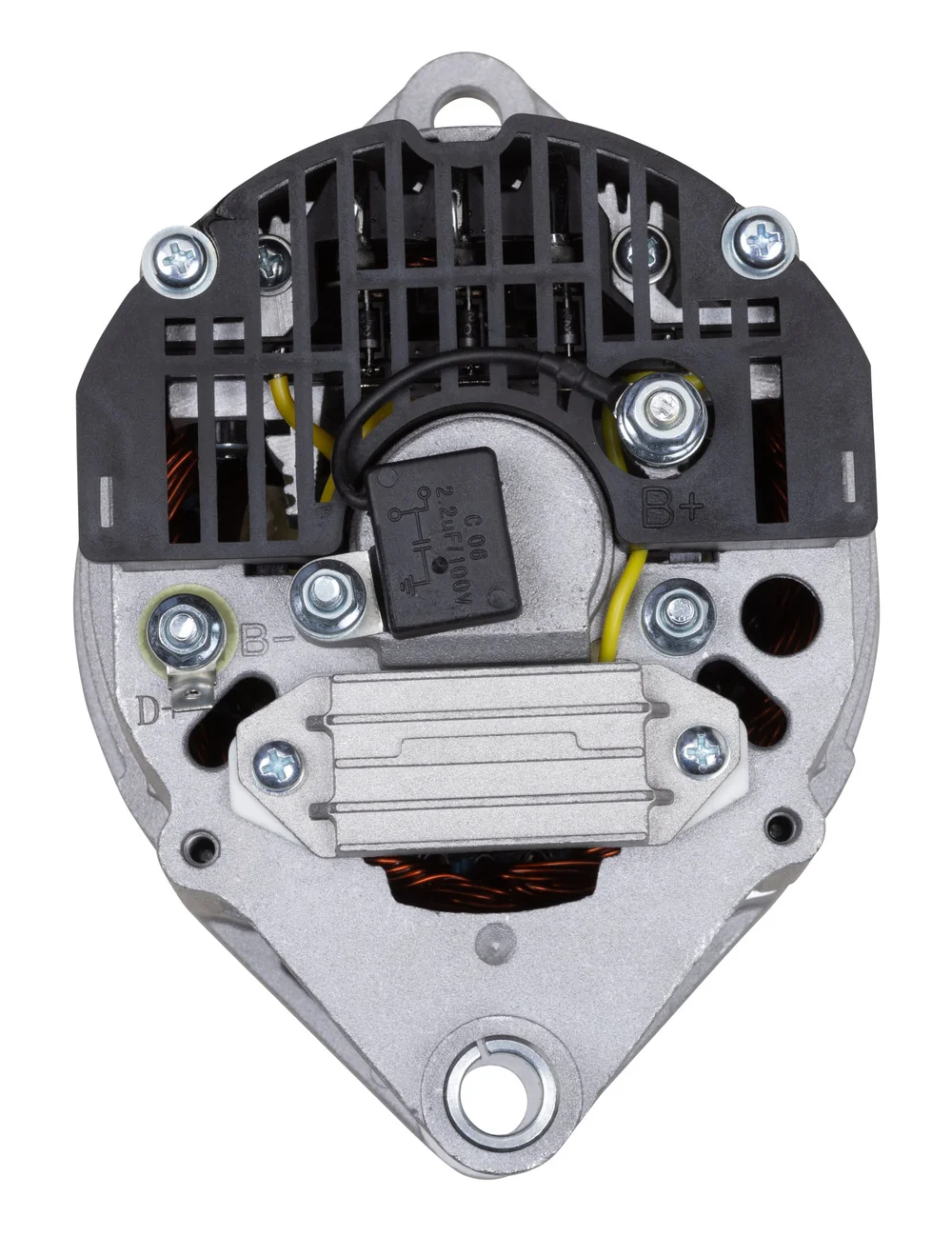 HELLA - 8EL 015 643-171 - Alternator, 12V, 55A, for e.g. CASE IH / NEW HOLLAND