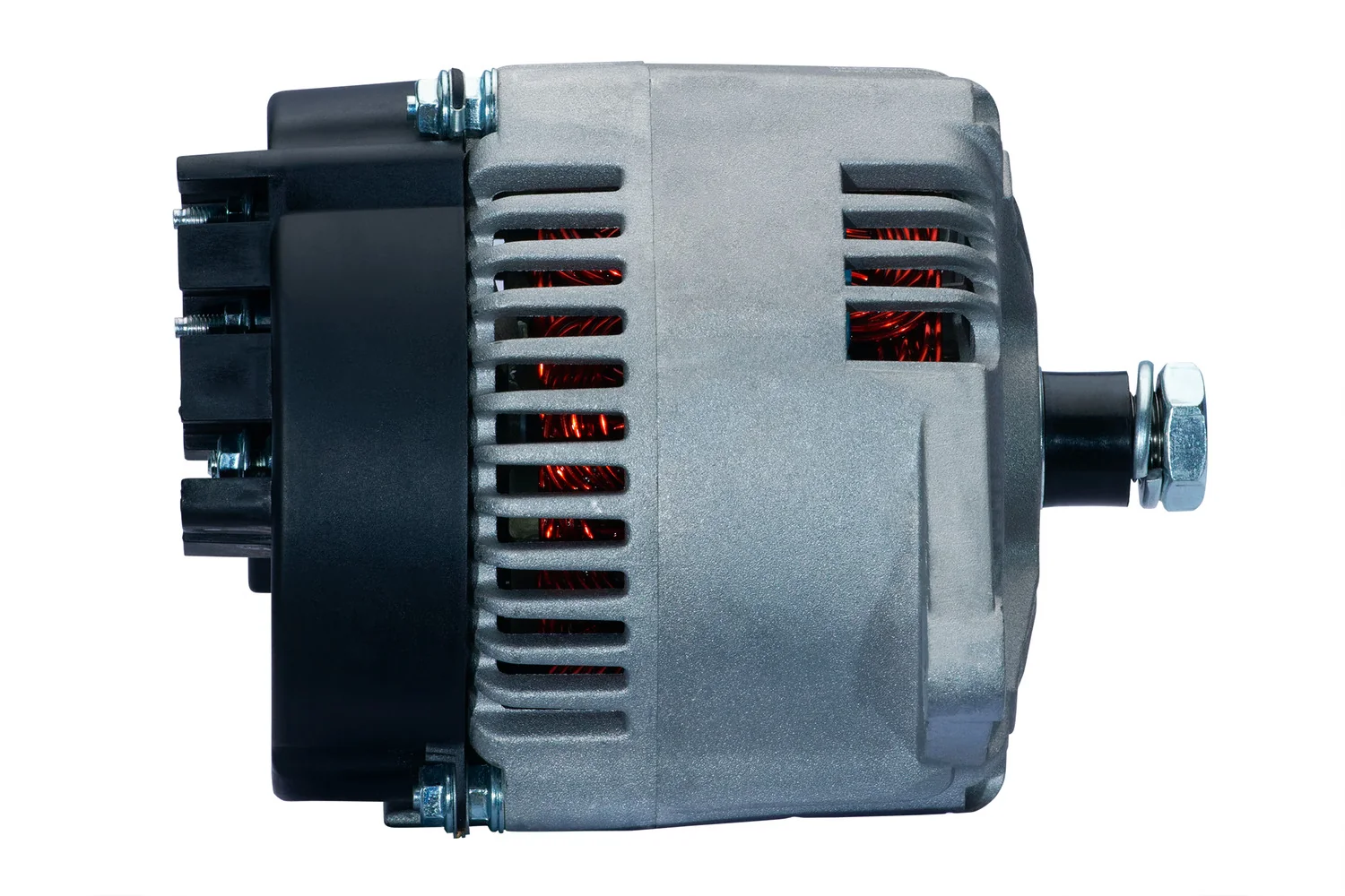 HELLA - 8EL 015 643-321 - Alternator, 12V, 120A, for e.g. Caterpillar, Bobcat