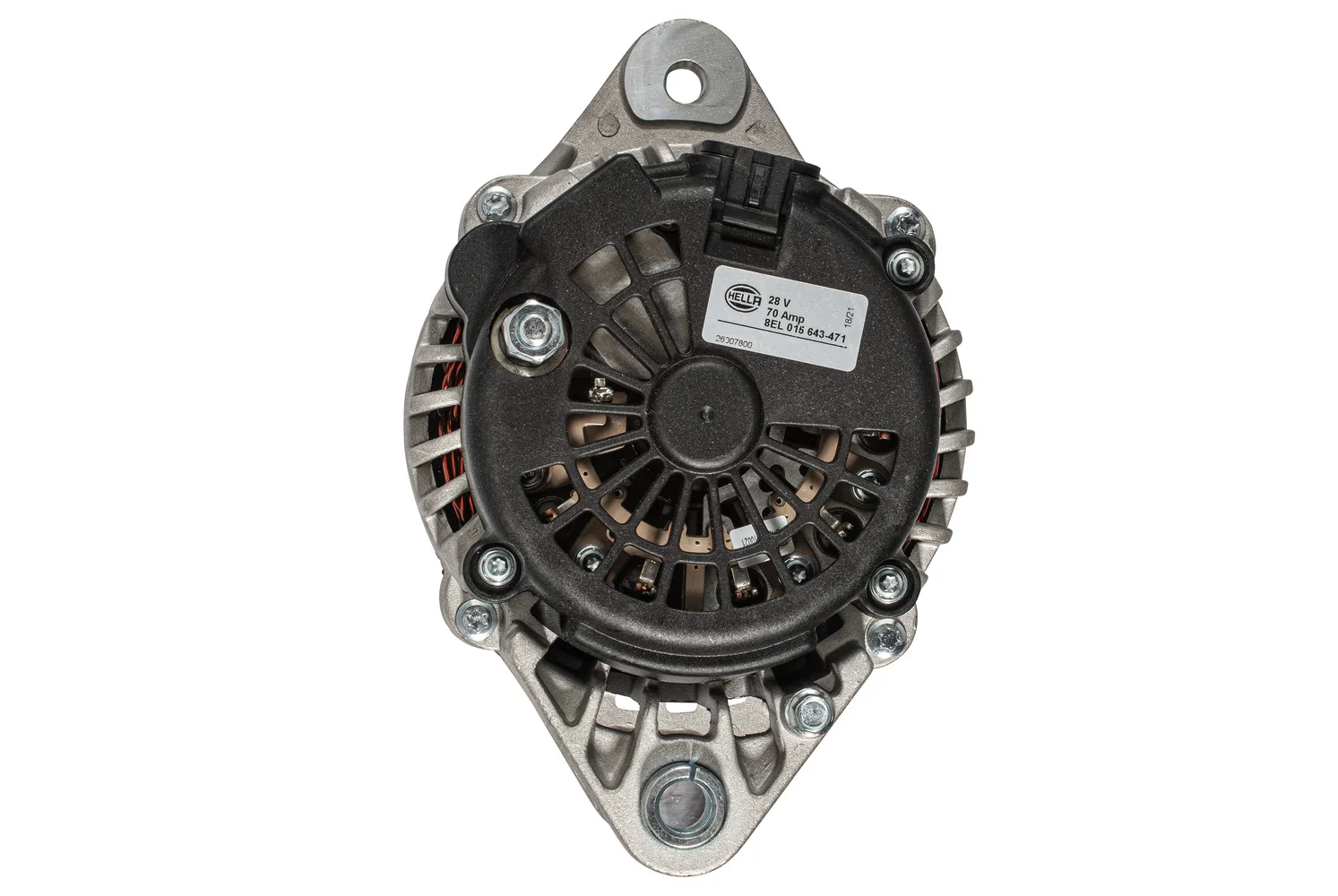 HELLA - 8EL 015 643-471 - Alternator, 24V, 70A, for e.g. JCB 436 HL