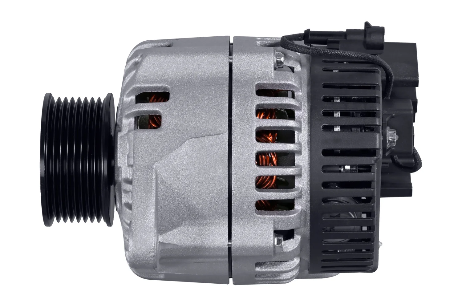 HELLA - 8EL 015 643-571 - Alternator, 12V, 120A, for e.g. Case IH MXM / New Holland TM