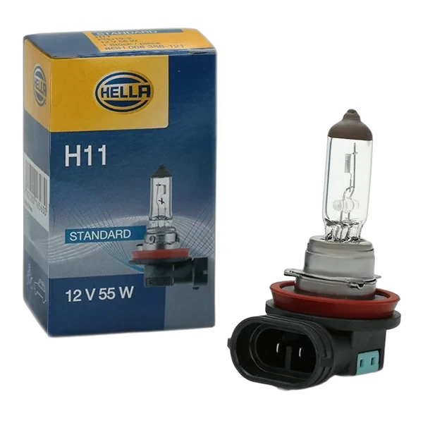 HELLA - 8GH 008 357-181 - Halogen-Bulb, H9, White Light, 12V, 65W, Quantity: 1