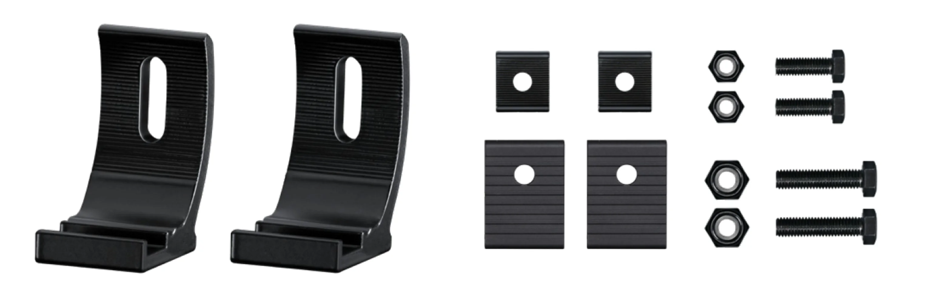 HELLA - 8HG 358 176-371 - Bracket Set, auxiliary headlight, Black Magic Tough Slim Lightbar