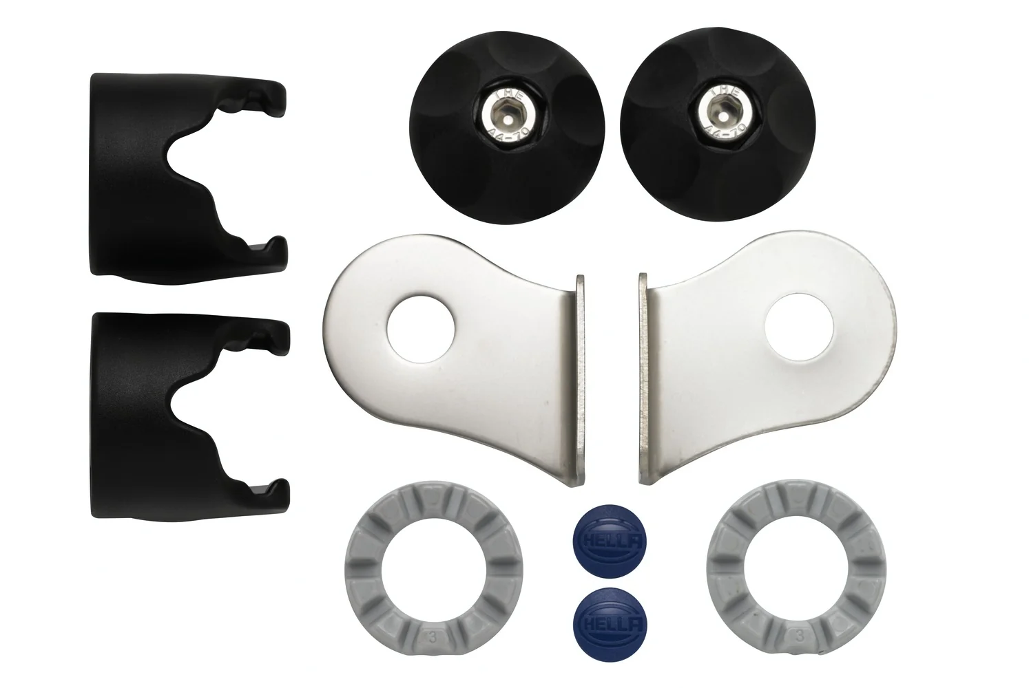 HELLA - 8HG 958 139-841 - Bracket Set, auxiliary headlight
