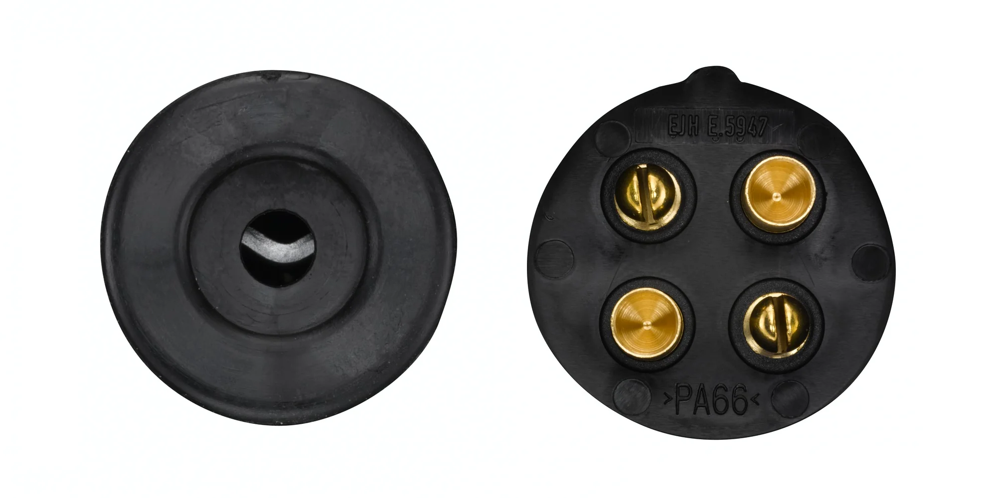 HELLA - 8JA 001 920-011 - Plug, 4-pin connector, Plug: Screw Contact, Quantity: 1