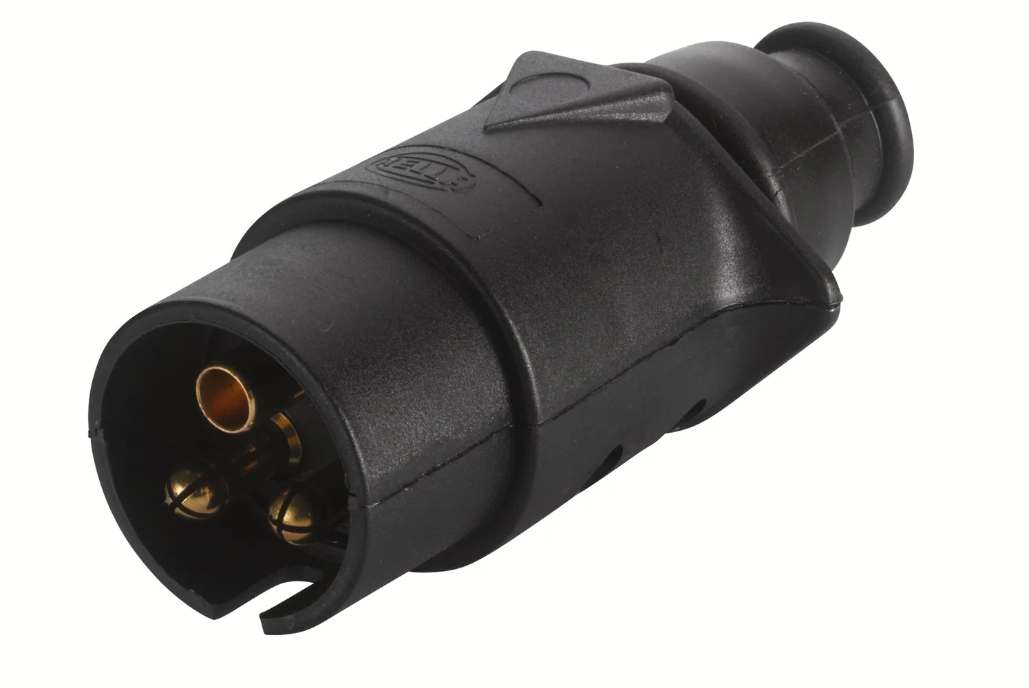 HELLA - 8JA 002 263-001 - Plug, 3-pin connector, Plug: Screw Contact