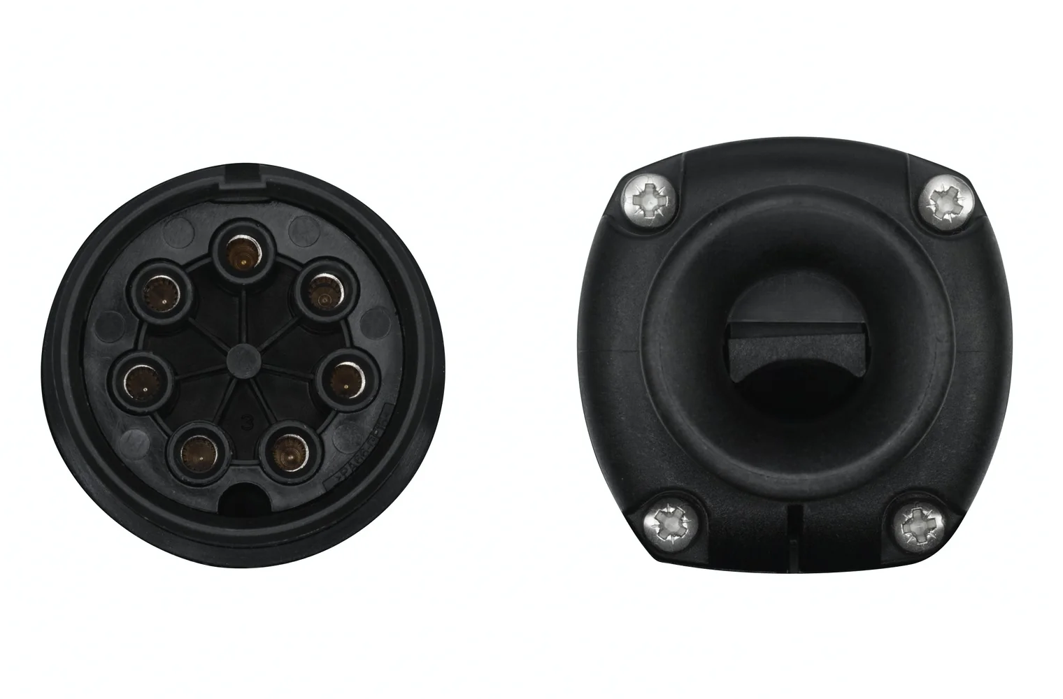 HELLA - 8JA 007 644-041 - Plug, 24V, 7-pin connector, Plug: Crimp Contact, Quantity: 1