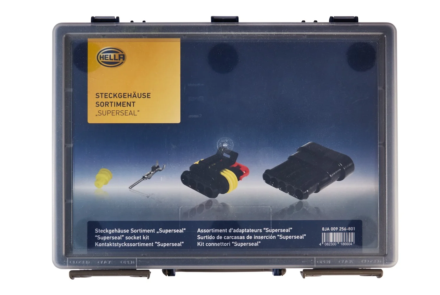 HELLA - 8JA 009 256-801 - Plug Housing, Quantity: 60